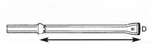 SHANK 19mm x 108mm